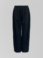 Костюм-тройка Agdali Brand 1023 спортивный из укороченной зип-кофты, широких штанов и корсета