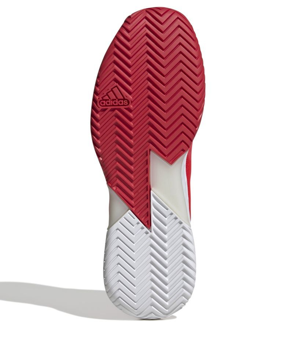 Мужские кроссовки теннисные Adidas Defiant Speed 2 M - красный