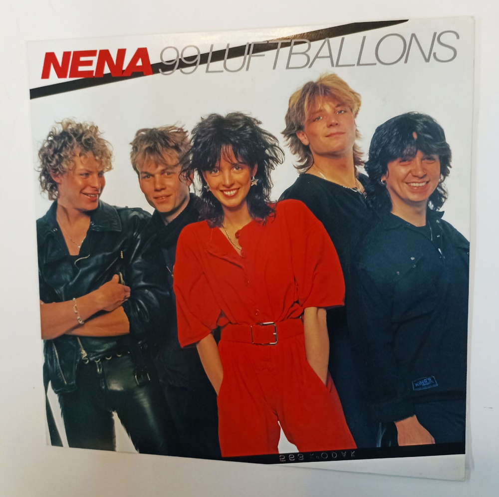 Винтажная виниловая пластинка LP Nena First America (99 Luftballons) (Japan 1984)