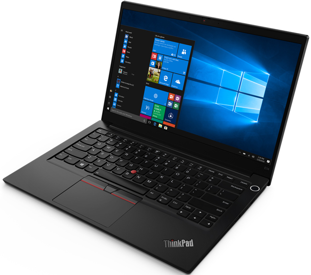 Ноутбук Lenovo ThinkPad E14 Gen 4 (English KB) - 14", 1920x1080 (Full HD), Intel Core i5 1235U 1300MHz, On board DDR4 8GB, SSD 512GB, Intel Iris Xe Graphics, Bluetooth, Wi-Fi, FPR, noDVD, RJ-45, Чёрный, ОС не установлена, 21E3002TGP