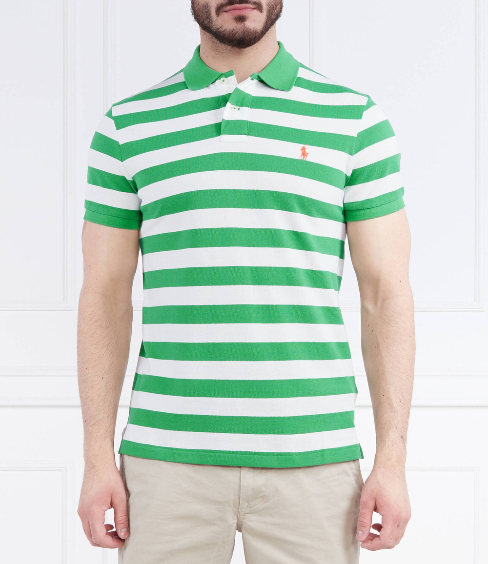 Поло POLO RALPH LAUREN - зеленый(710898606)