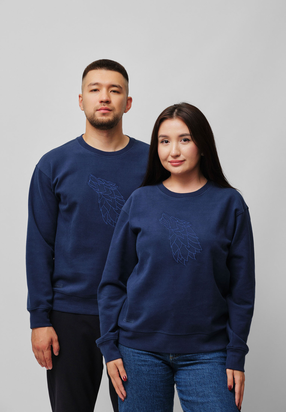 Свитшот 3-нитка KOK BORI DARK BLUE