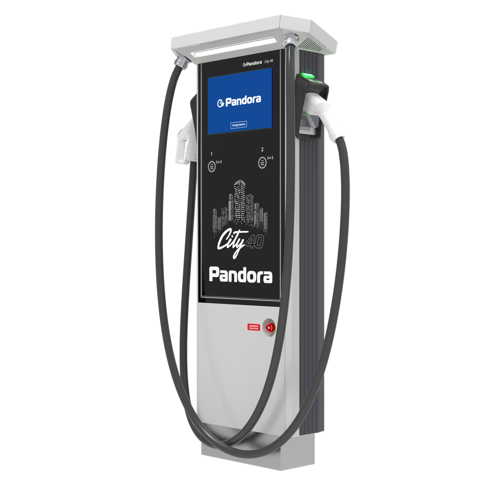 Зарядная станция Pandora City 40 CCS Combo2 + GB/T - 6