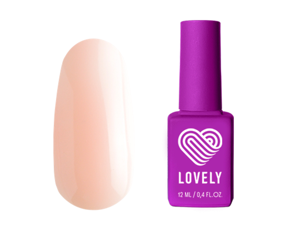 LOVELY База  камуфлирующая (жесткая) оттенок кремовый, 12 ml