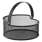 Корзина для хранения ferrant, D25х12,5 см, черная