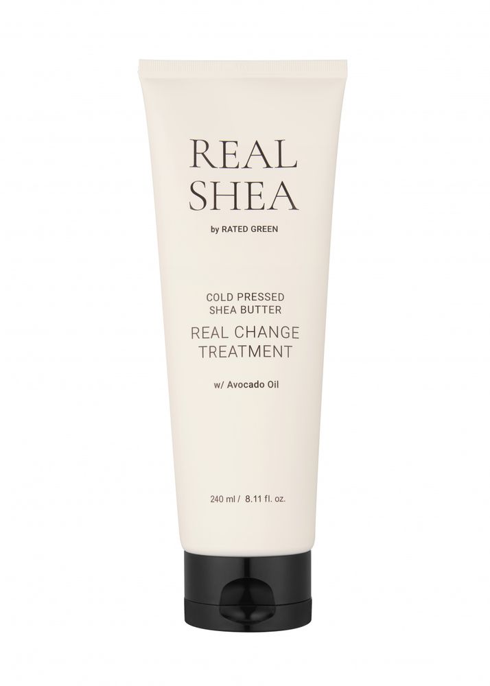 Rated Green Real Shea Cold Pressed Shea Butter Real Change Treatment w/ Avocado Oil 240ml