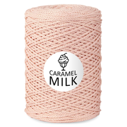 Шнур Caramel Milk, 3мм, 300м, 100% полиэфир (1 шт.)
