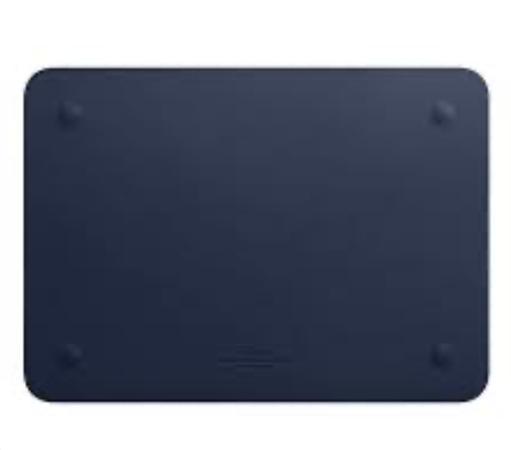 Чехол-папка для ноутбука 15.3" WiWU Skin Pro II PU Leather Sleeve for MacBook (синий, кожа)