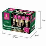 Электрогирлянда-нить комнатная "Прищепки" 3 м, 20 LED, теплый белый свет, на батарейках, ЗОЛОТАЯ СКАЗКА, 591930