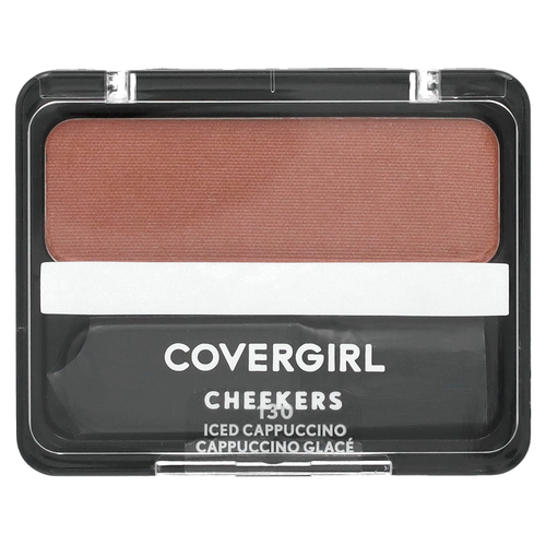 Covergirl, Cheekers Blush, румяна для лица, 130 холодный капучино, 3 г (0,12 унции)