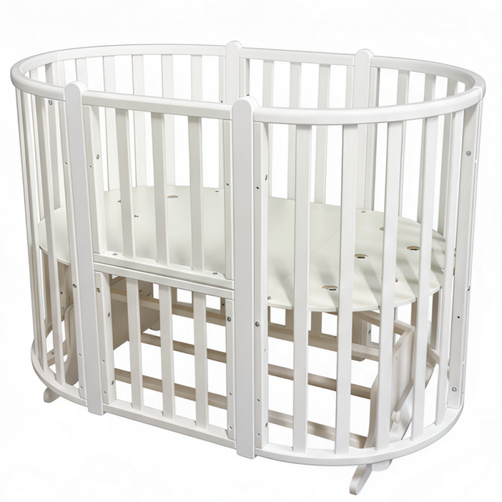 Детская кроватка Иван Царевич (белый) Детская кроватка Иван Царевич (белый)