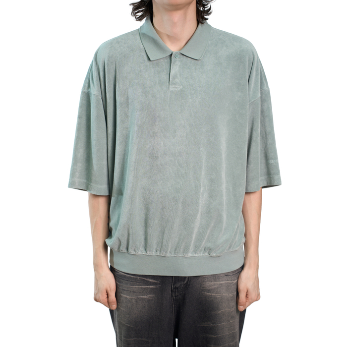 Fear of God Essentials Single-Button Polo "Sycamore"