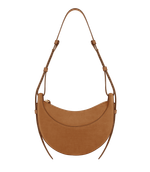 Сумка Polene Numero Dix EDITION CROCODILE NUBUCK CINNAMON