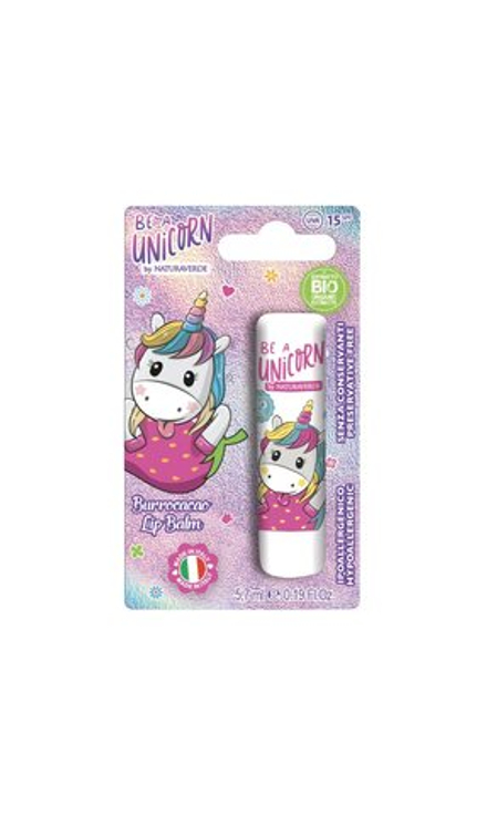 Be a Unicorn Naturaverde Lip Balm - бальзам для губ для детей /  strawberry 5,7  ml  / GTIN 8029241126814