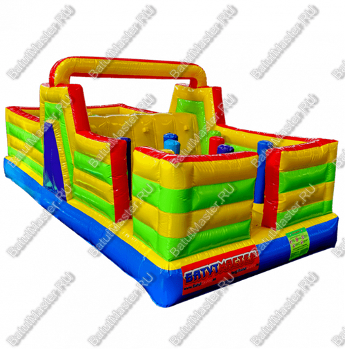Спортивный надувной игровой батут "Увлекательная полоса мини"