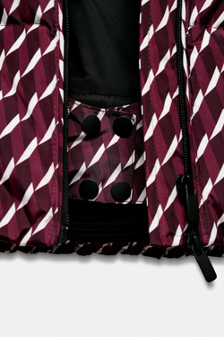 ZARA ВОДОНЕПРОНИЦАЕМАЯ КУРТКА SKI, БУРГУНДИ