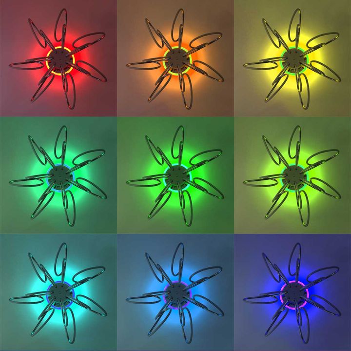 Потолочная светодиодная люстра Citilux Salma Smart CL224A171