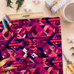 Ткань Ниагара Софт фантазийная мозаика