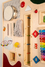 Акустическая настенная тактильная панель