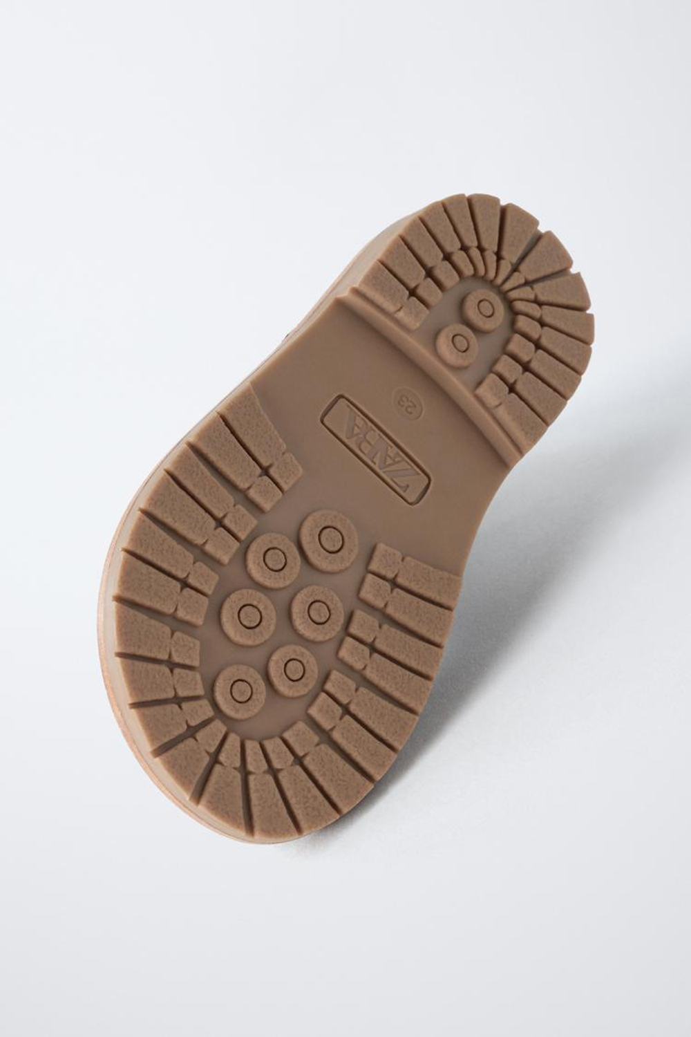 ZARA КОЖАНЫЕ БОТИНКИ ЧЕЛСИ, КОРИЧНЕВЫЙ