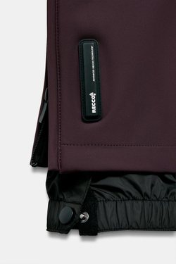 ZARA ВЕТРОЗАЩИТНЫЕ И ВОДОНЕПРОНИЦАЕМЫЕ БРЮКИ С ВЫСОКОЙ ПОСАДКОЙ, БОРДОВЫЙ