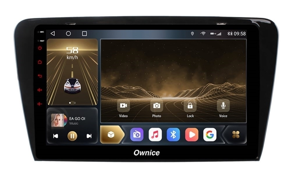 Штатная магнитола OWNICE OL-1916-Q для Skoda Octavia A7 2013-2020 на Android 10.0