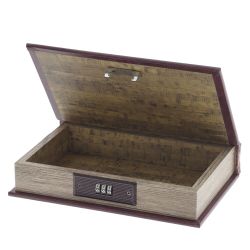 GAEM Шкатулка-книга с код.замком, L16 W4,5 H24 см