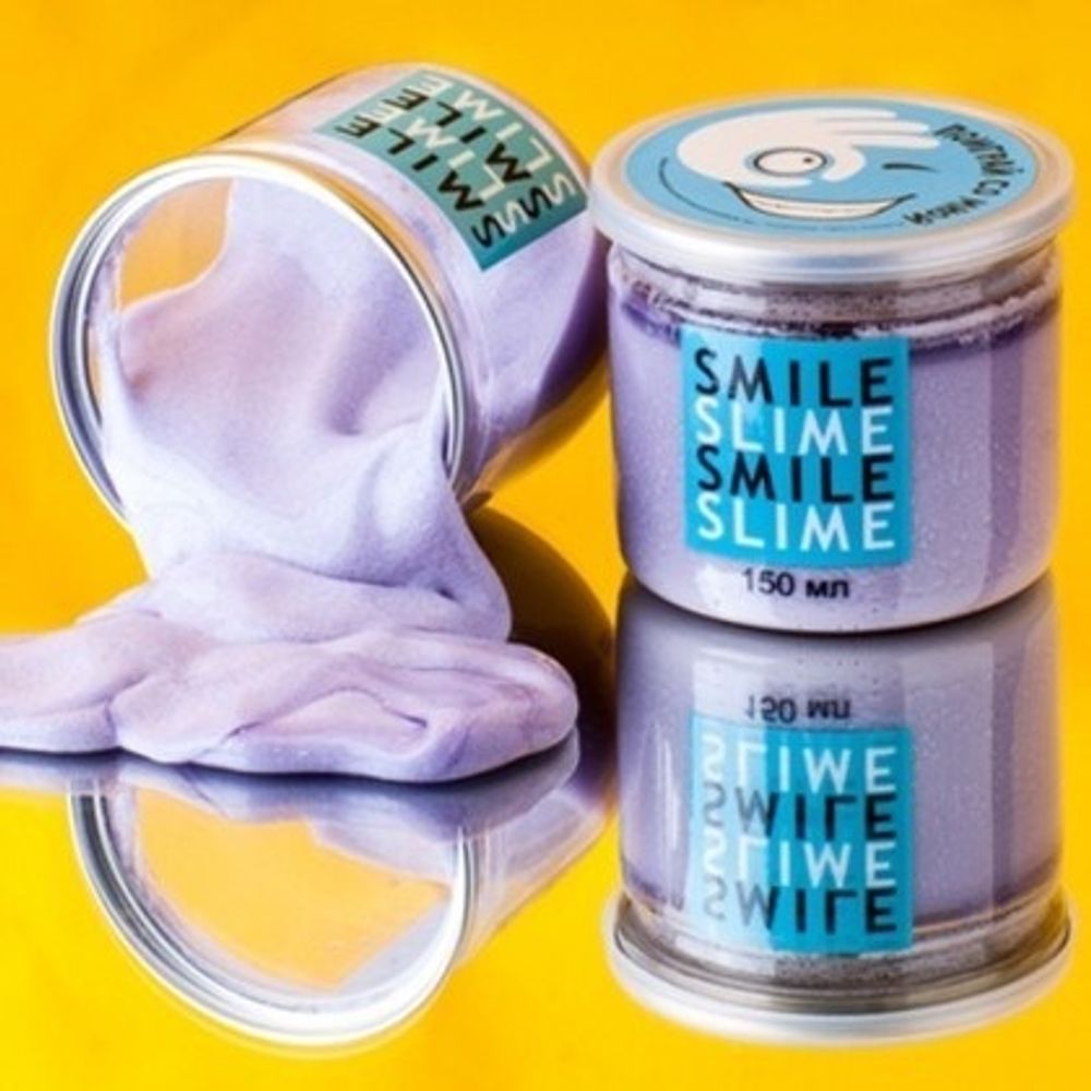 Smile Slime смузи фиолетовый