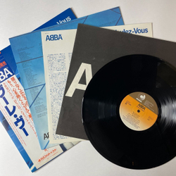 Винтажная виниловая пластинка LP АББА ABBA Voulez Vous (Japan 1979) (Obi) Kisses Of Fire