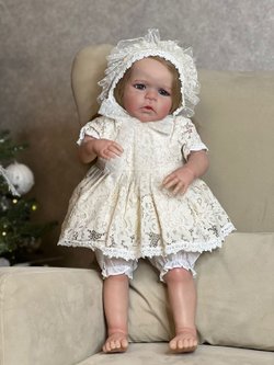 Кукла Реборн мягконабивная 60см в пакете (FA-609)