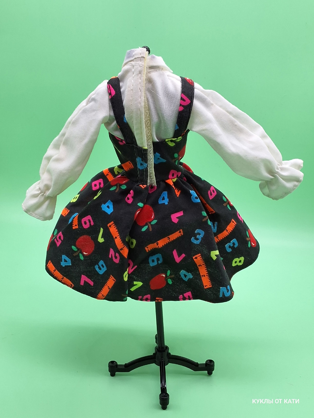 Одежда для куклы Барби винтаж платье 02024