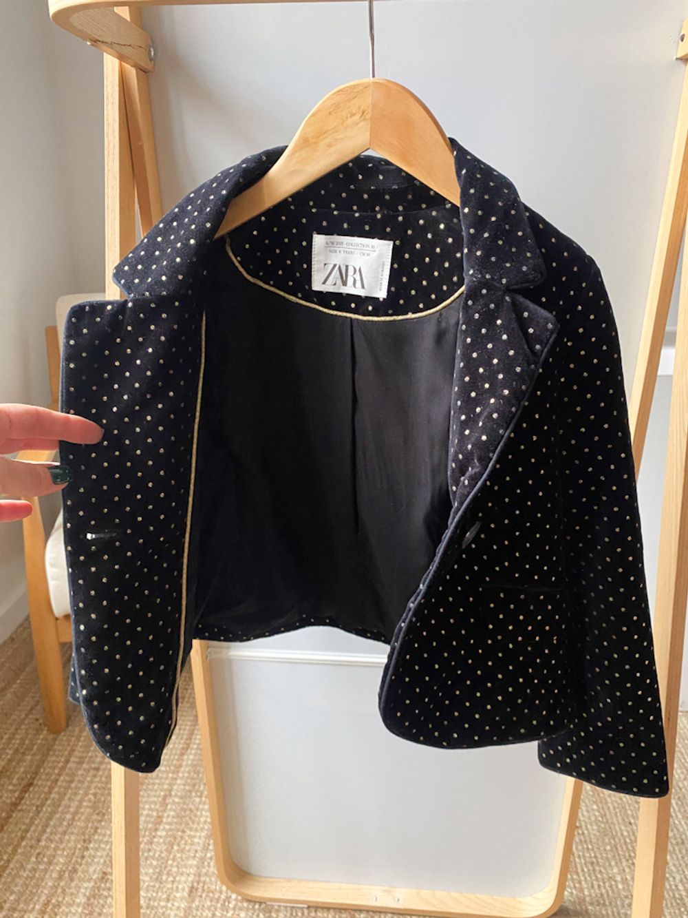 Бархатный жакет Zara, 116