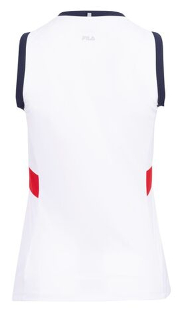 Женский топ теннисный Fila Lisy Tennis Tank - белый