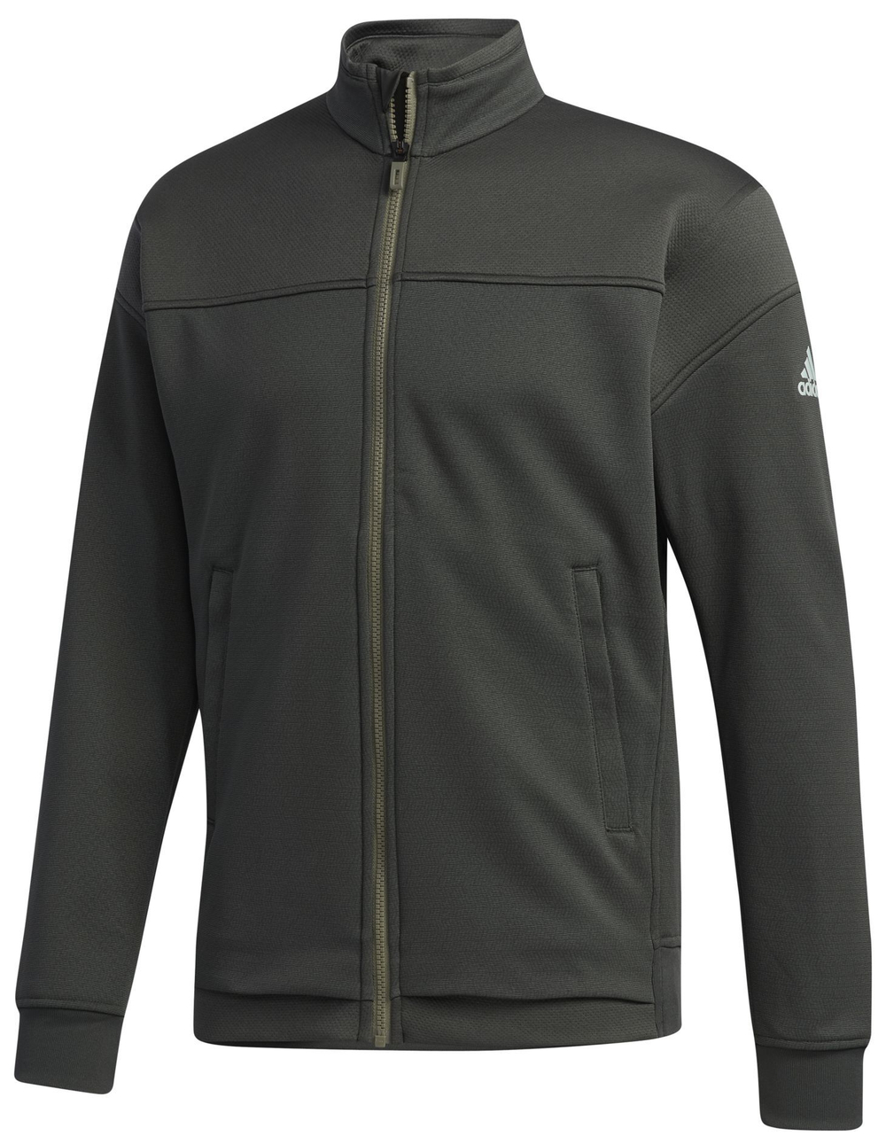 Мужская теннисная кофта Adidas M Knit Jacket - legend earth