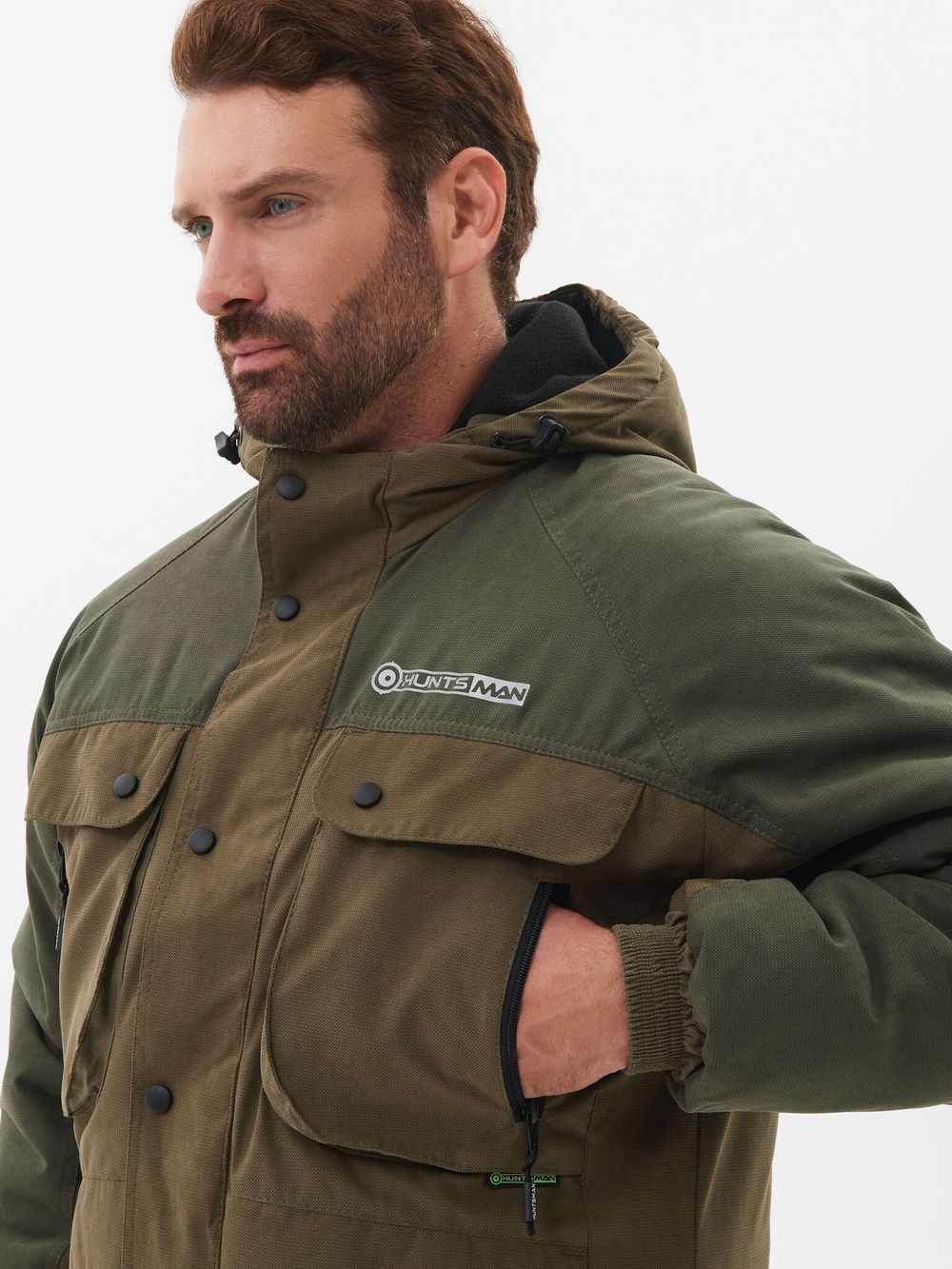 Костюм демисезонный Таймень ткань Исландия цвет Хаки