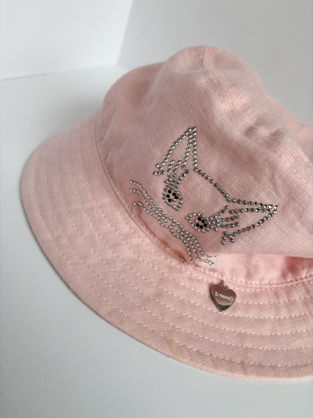 Панамка Il Trenino из хлопка и льна, 98