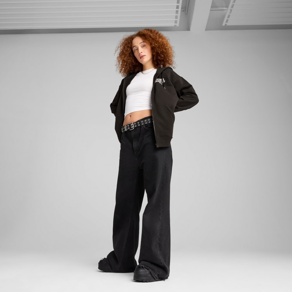 Толстовка женская PUMA CLASS Relaxed Full-Zip Hoodie TR