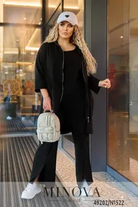 Костюм 522-черный Minova