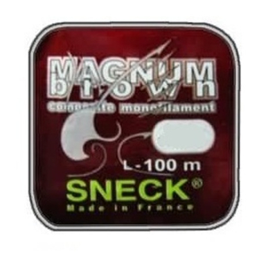 Леска монофильная для рыбалки Sneck Magnum Brown d-0