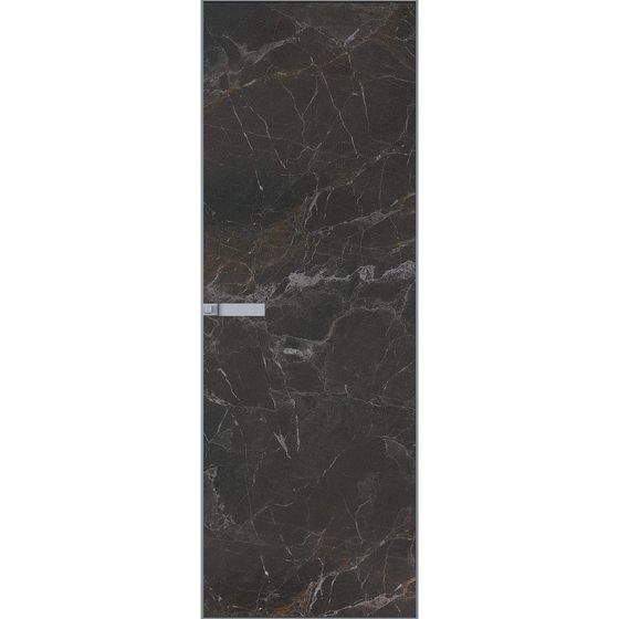 Скрытая алюминиевая дверь Invisible 1AGN мрамор