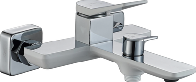 30099-F Смеситель для ванны (бел/хром) латун HansenPRO  (10/1шт)