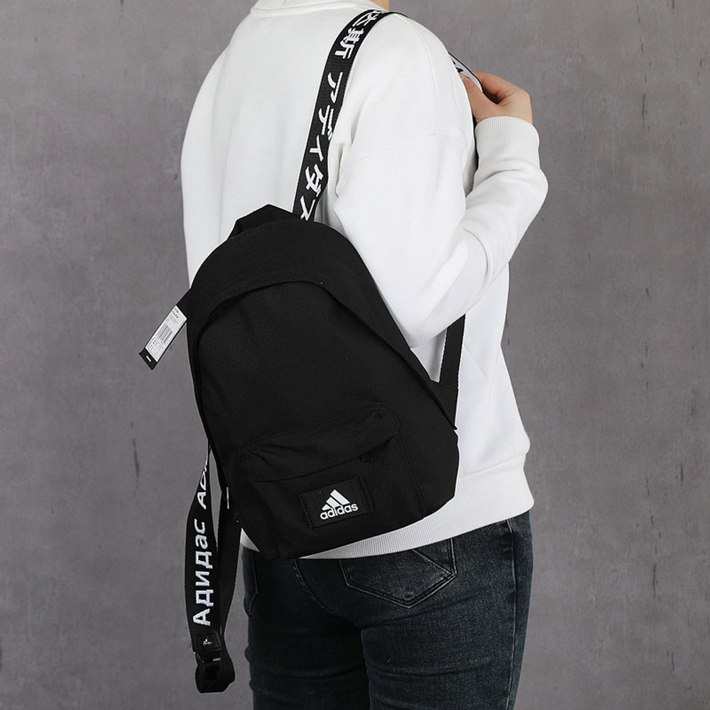 Adidas Recycled Polyester Backpack Regular Unisex Black