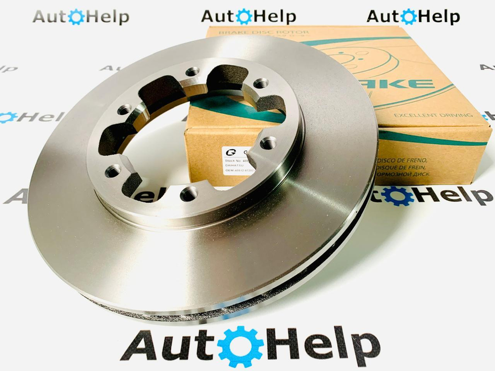 Диск тормозной G-Brake GR-20604 передний