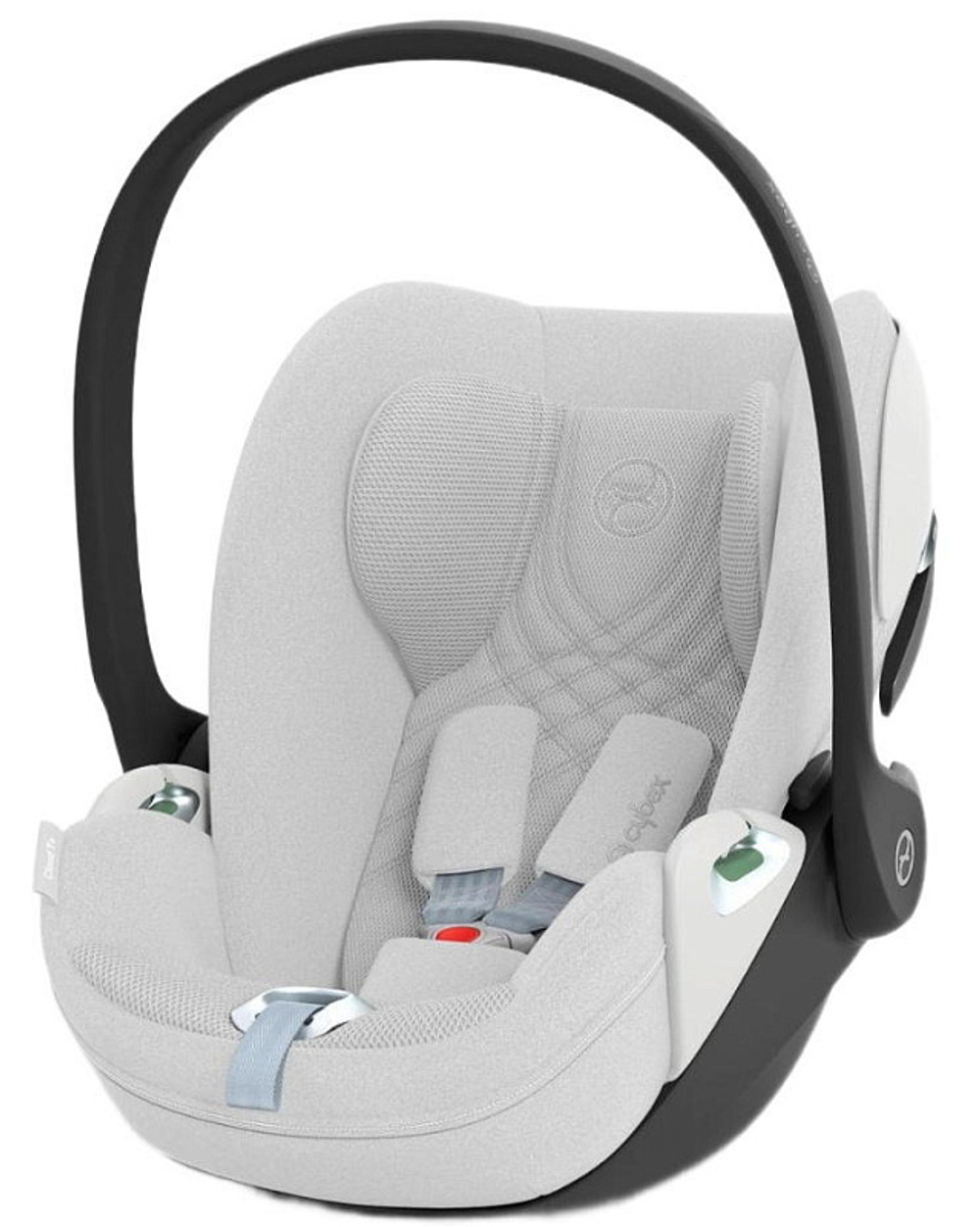 Коляска Cybex Talos S Lux TPE complete Cloud T Platinum White Plus 3 в 1 Stormy Blue с дождевиками