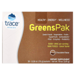 Trace, GreensPak, с шоколадным вкусом, 30 пакетиков, 7,5 г (0,26 унции) каждый