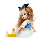 Кукла Классическая 31см с бантиками, шарнирная, пакет YX209