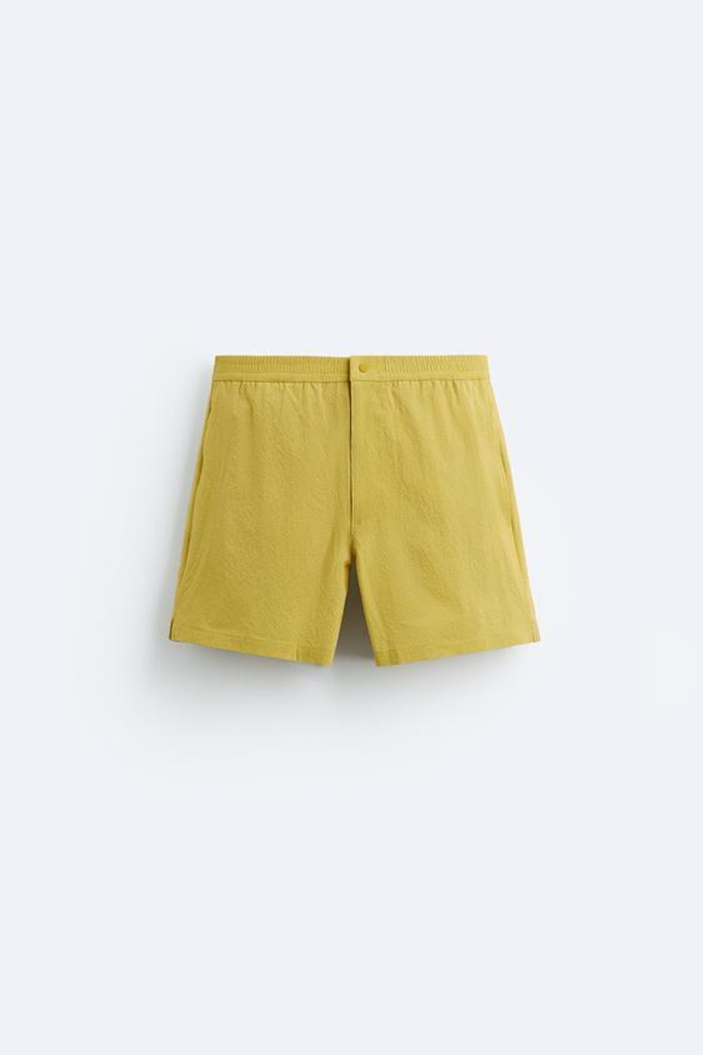 ZARA ПЛАВКИ ТЕКСТУРИРОВАННЫЕ, ЦВЕТ ОЛИВКОВОГО МАСЛА