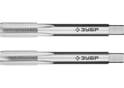 ЗУБР М10 x 1.0 мм, сталь Р6М5, комплект машинно-ручных метчиков, Профессионал (4-28007-10-1.0-H2)