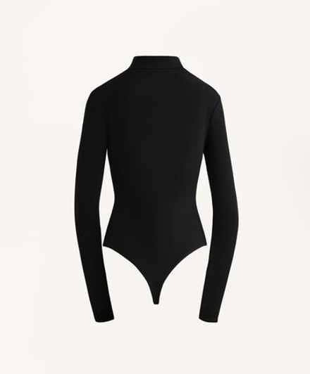 Oysho Термободи Base Layer на молнии, черный