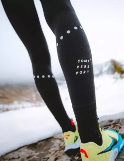 Тайтсы Женские Winter Trail Under Control Черный